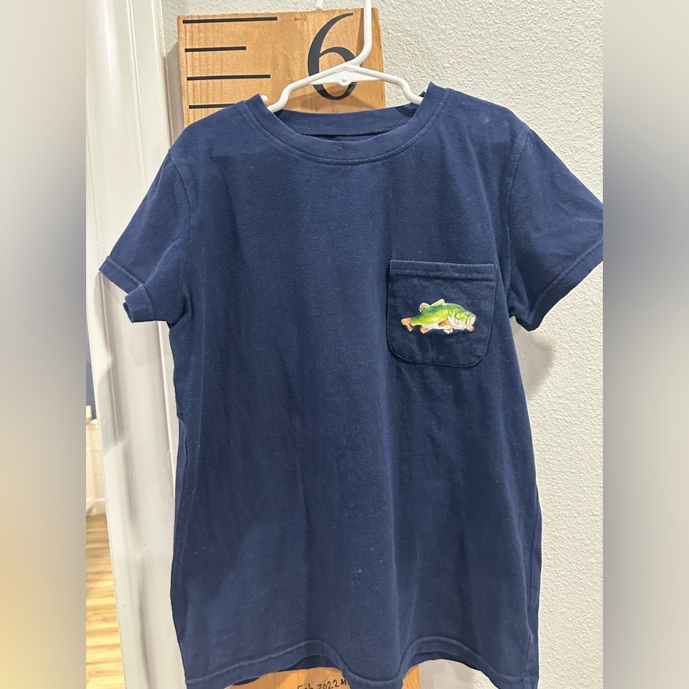 Boys Boutique Fishing Graphic Tee Size 7-8